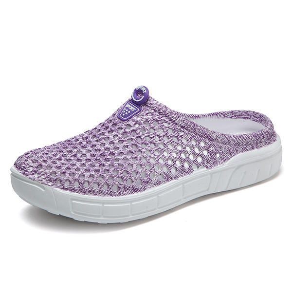 Casual Slip On Lette Åndbare Strandsko Til Kvinder