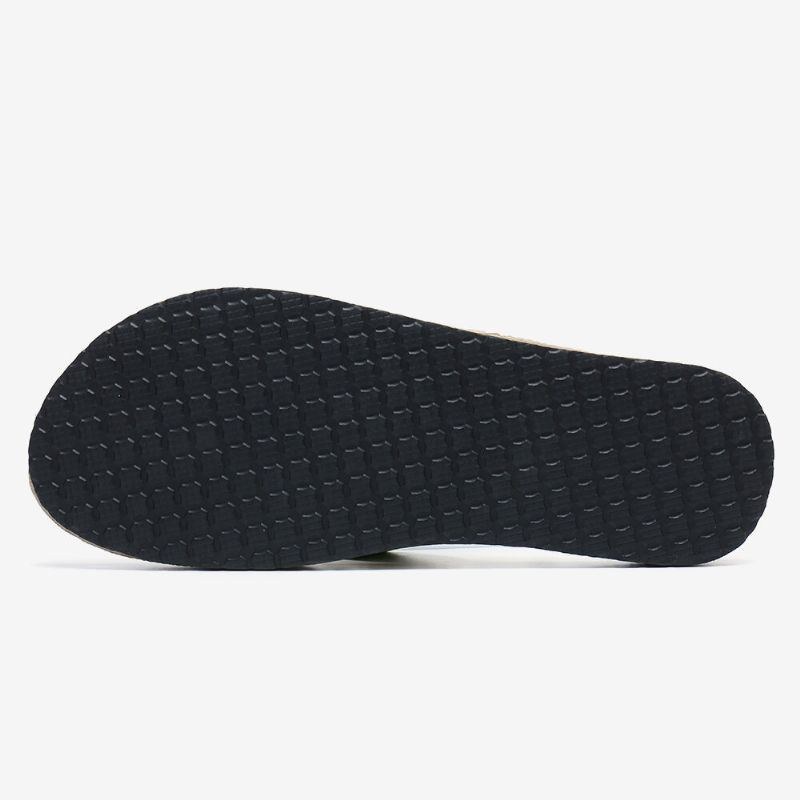 Dame Clip Toe Blomstermassagesåler Beach Flats Sandaler