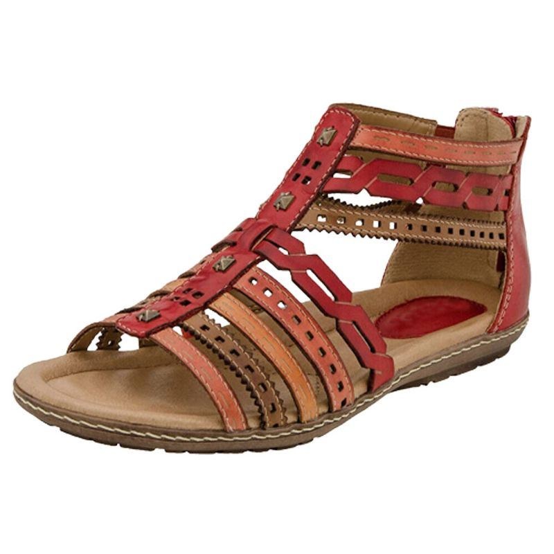Dame Roman Åben Tå Blød Gladiator Casual Sandaler