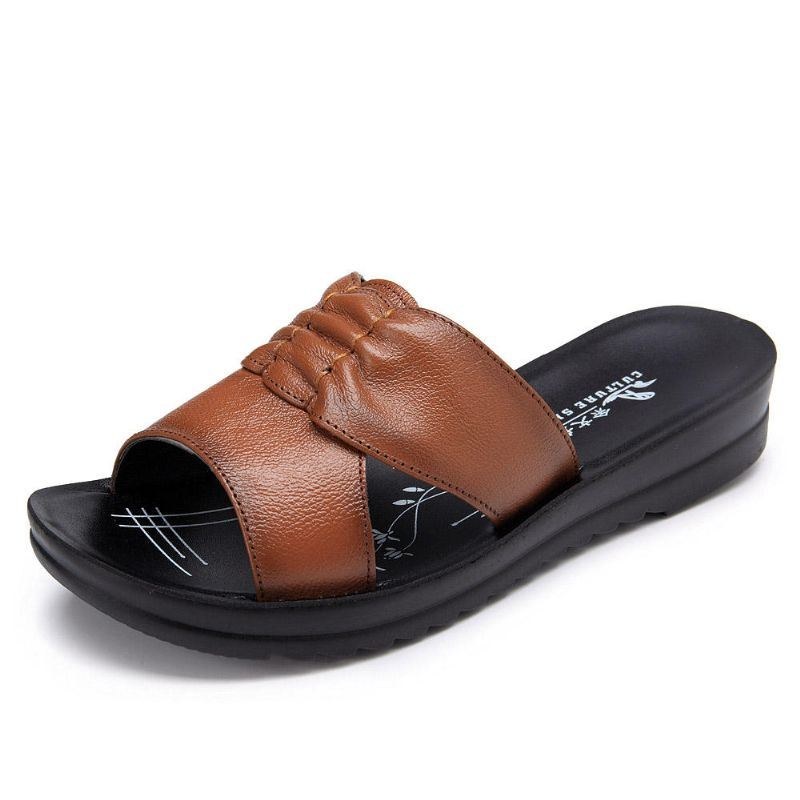Dame Sommer Blød Bund Platform Sandaler