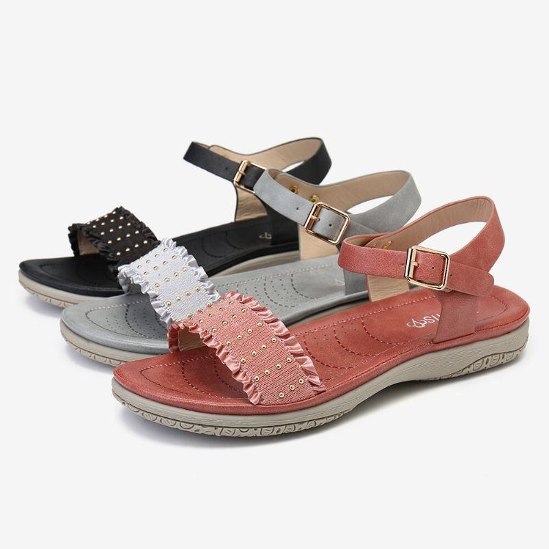 Dame Spænde Strap Behagelige Casual Sandaler