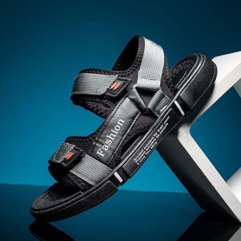 Herre Mesh Åndbar Åbnet Skridsikker Casual Outdoor Sandaler