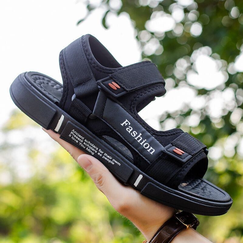 Herre Mesh Åndbar Åbnet Skridsikker Casual Outdoor Sandaler