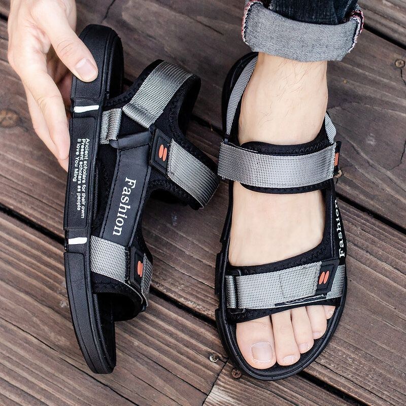 Herre Mesh Åndbar Åbnet Skridsikker Casual Outdoor Sandaler