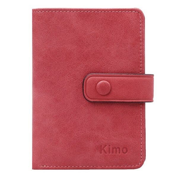 12 Kortpladser Dame Ægte Læder Minimalistisk Elegant Kort Pung Kortholder Pung