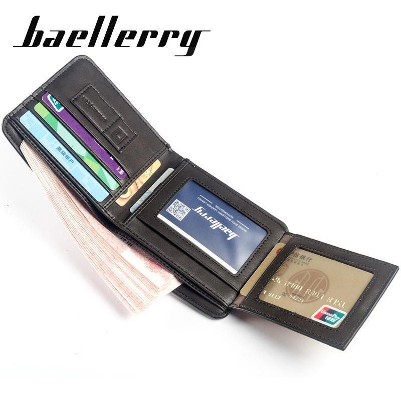 Baellerry Mænd Multi-card Kort Pung Mat Læder Pung