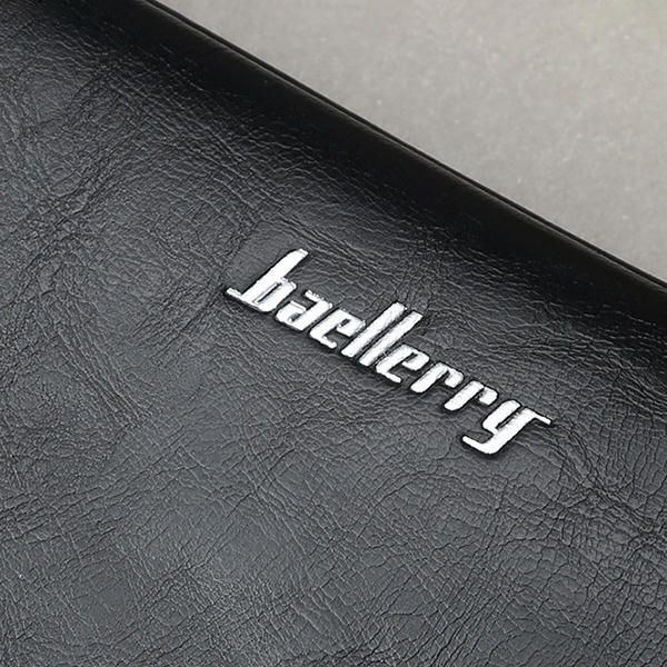Baellerry Men Multifunktionel Lang Business Wallet Telefontaske