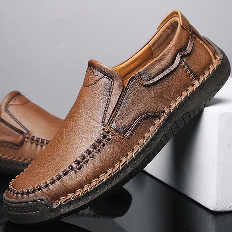 Håndsyning Til Mænd Business Casual Blød Sål Office Oxfords