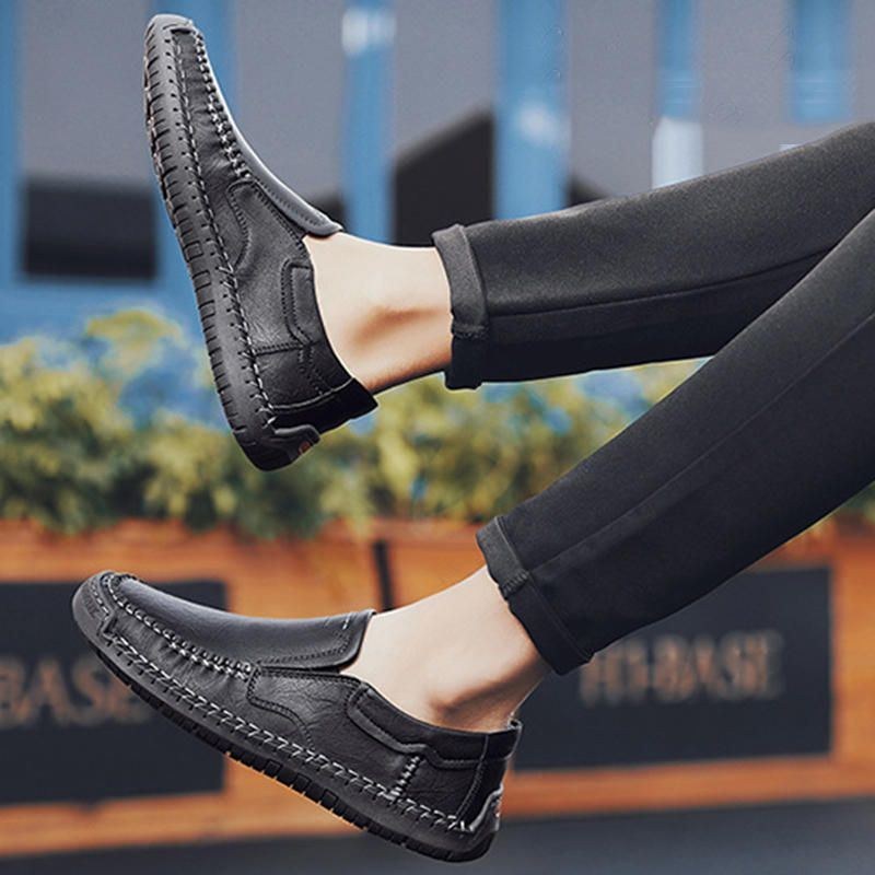 Håndsyning Til Mænd Business Casual Blød Sål Office Oxfords