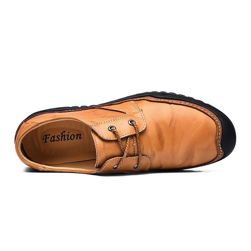 Herre Ægte Læder Bløde Såler Business Casual Oxfords