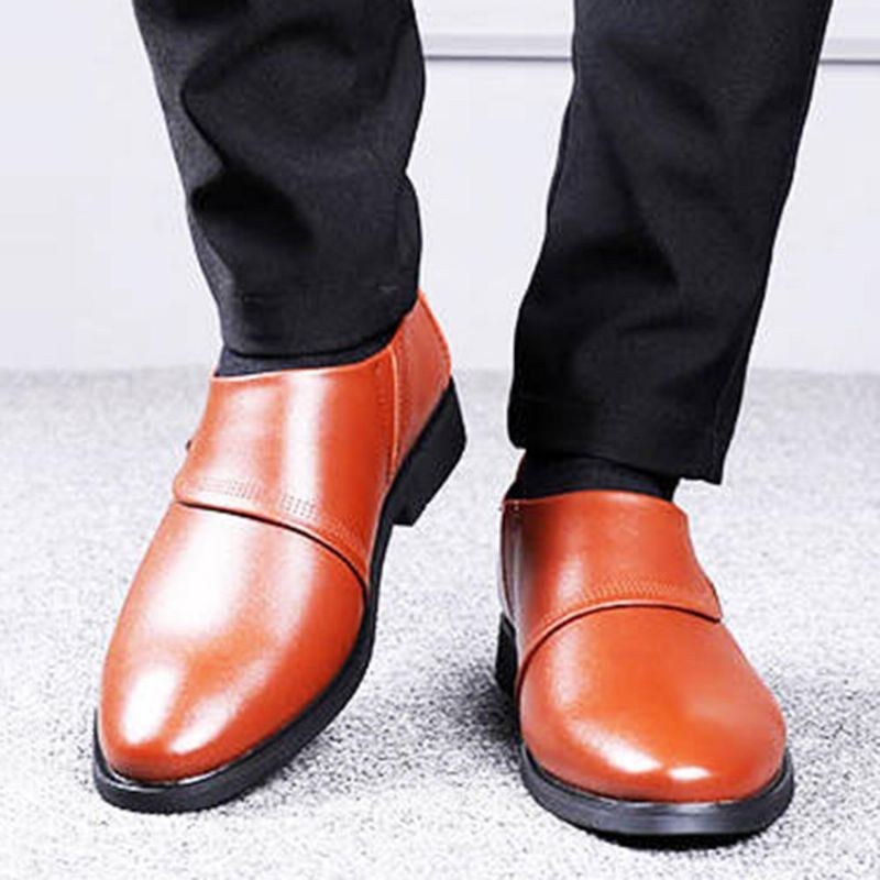 Herre Business Comfy Soft Sole Slip On Formelle Lædersko