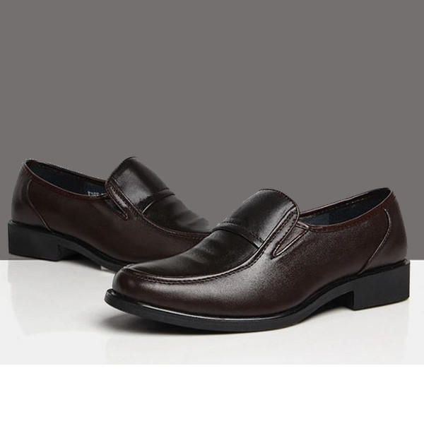 Herre Erhvervsformelle Sko Kunstlæder Casual Slip-on Loafers
