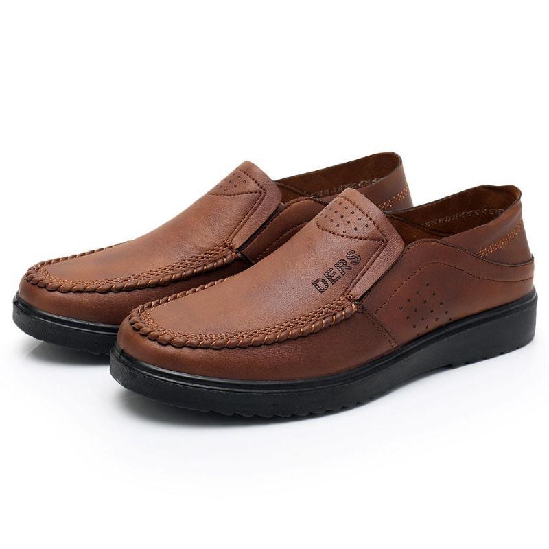 Herre Microfiber Business Behagelig Blød Sål Casual Oxfords