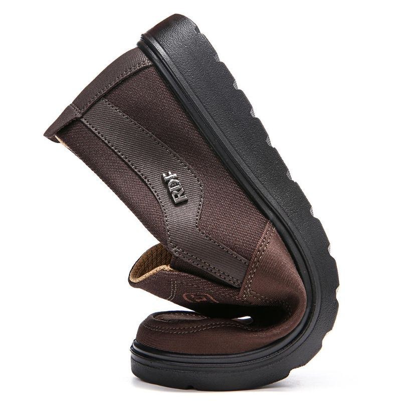 Stor Størrelse Mænd Bløde Behagelige Business Casual Oxfords