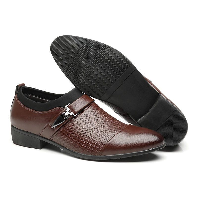 Stor Størrelse Mænd Læder Casual Business Formelle Oxfords