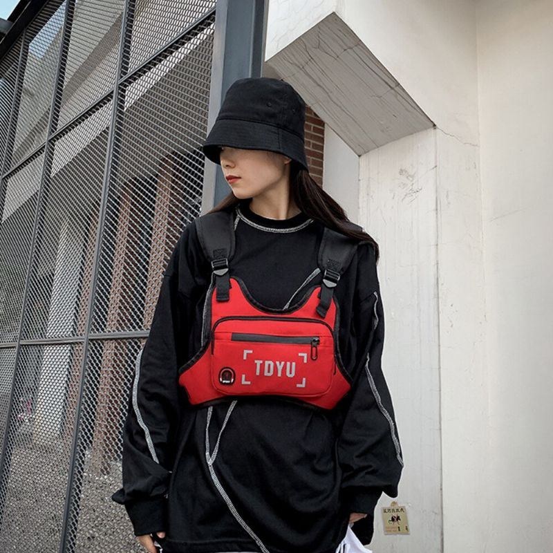 Herre Fashion Skuldertaske Brysttaske Tactical Bag