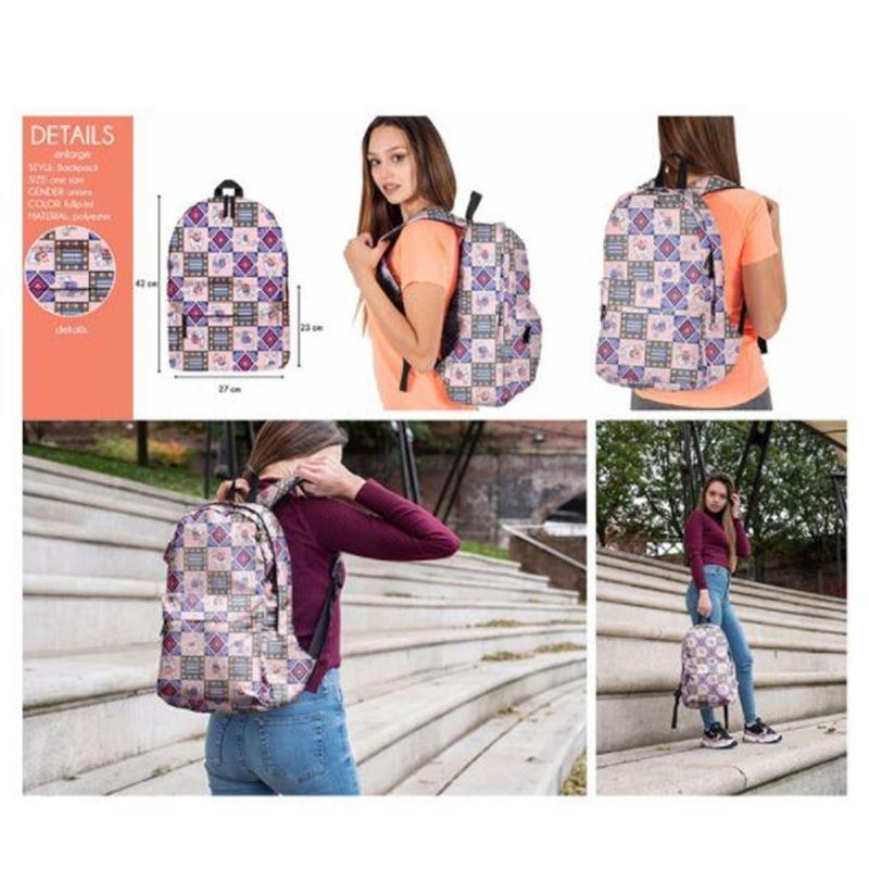 Dame Mænd Bedste Rygsæk Pige Skole Skuldertaske Rygsæk Satchel Travel Handbag