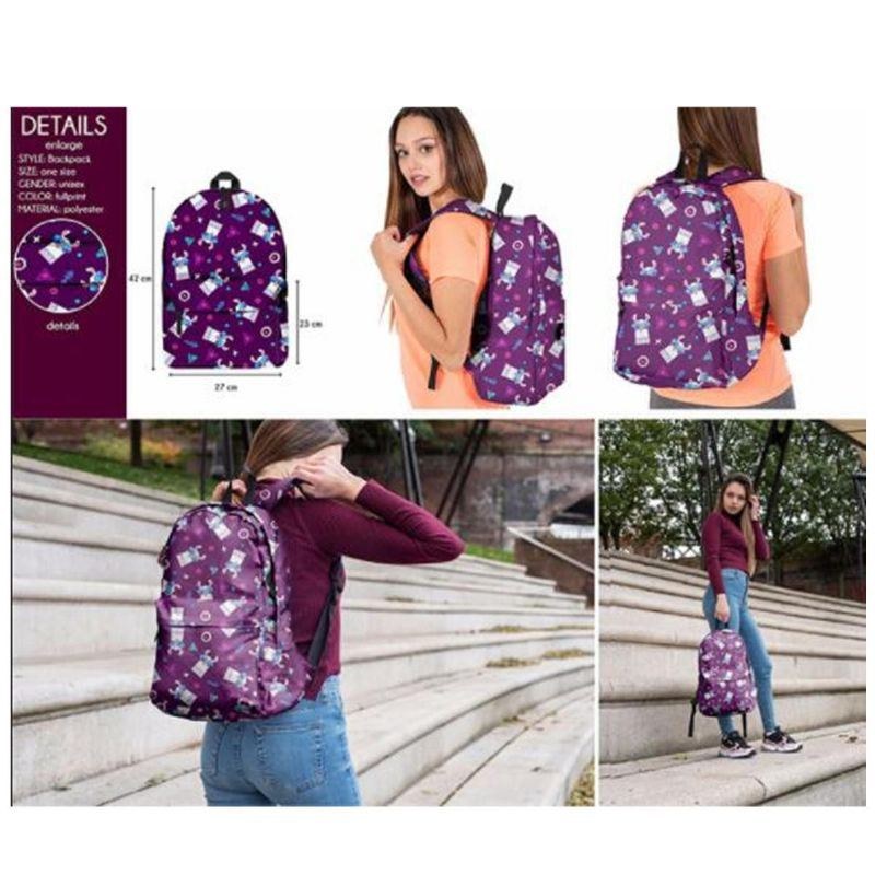 Dame Mænd Bedste Rygsæk Pige Skole Skuldertaske Rygsæk Satchel Travel Handbag