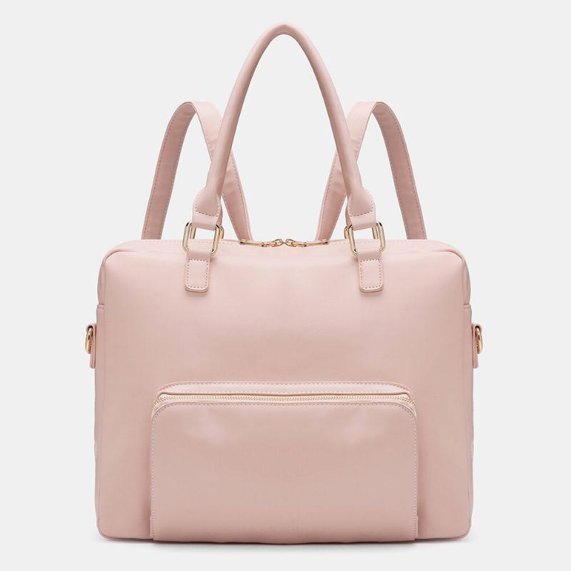 Dame Multi-bære Multifunktion Rygsæk Mode Afslappet Stor Kapacitet 14 Tommer Bærbar Taske Skuldertaske Crossbody Taske Håndtaske