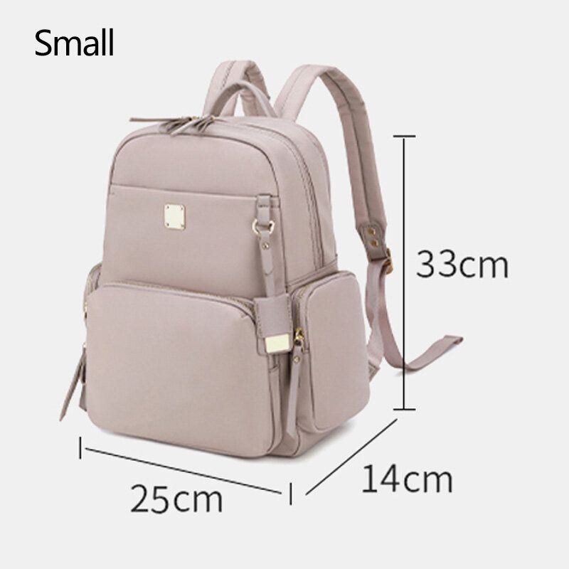 Dame Oxford Stor Kapacitet Multi-pocket Rygsæk Casual 13.3/14 Tommer Bærbar Taske