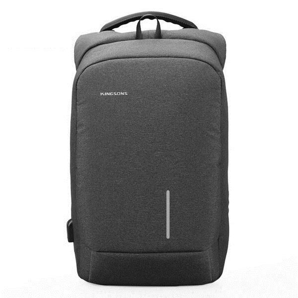 Herre 13/15 Tommer Bærbar Rygsæk Vandtæt Anti-tyveri Rygsæk Med Ekstern Usb Port