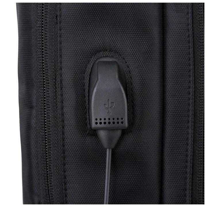 Herre Ny Multifunktionel Rygsæk Skuldertaske Business Taske Med Usb Ladeport