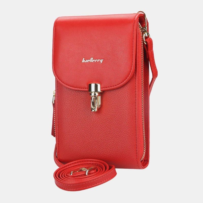 Baellerry Kvinder Multi-pocket Crossbody Taske Med Stor Kapacitet