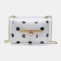Dame 2stk Kæde Mini Casual Crossbody Taske Skuldertaske