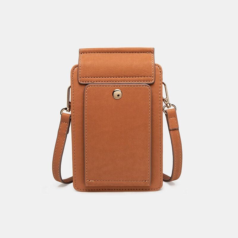 Dame 6.3 Tommer Telefon 6 Kortslot Telefontaske Crossbody-taske