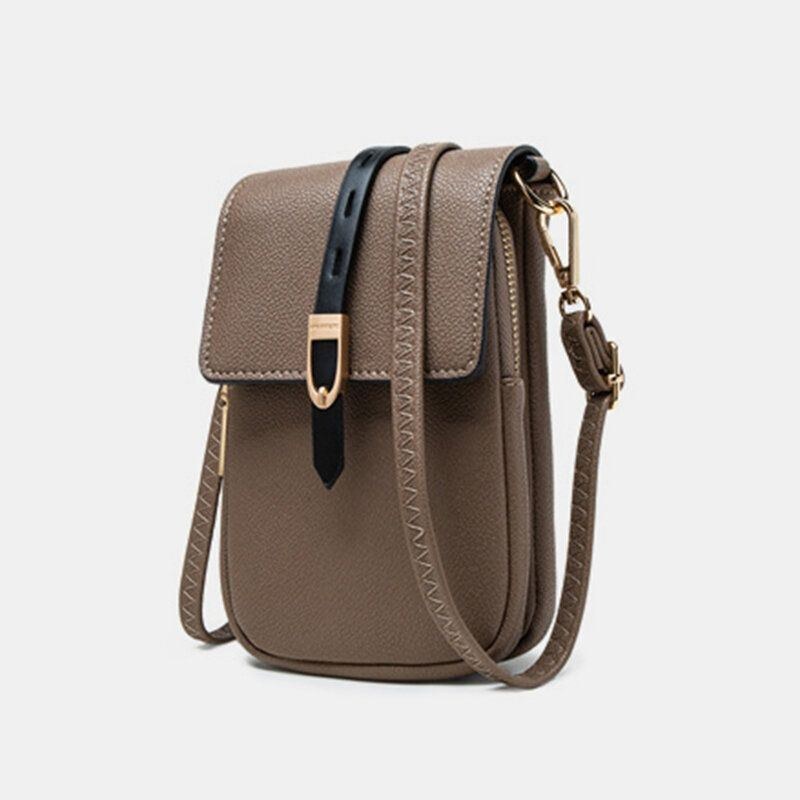 Dame Casual Patchwork 6.3 Tommer Telefontaske Crossbody-taske
