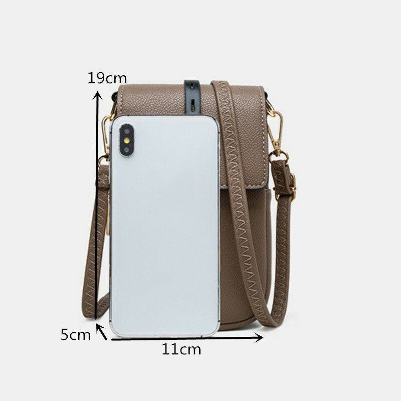 Dame Casual Patchwork 6.3 Tommer Telefontaske Crossbody-taske