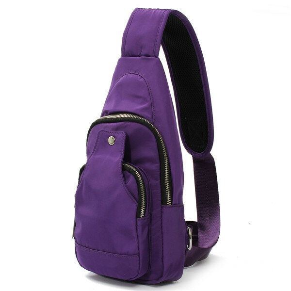 Dame Mænd Nylon Brysttasker Sport Vandtætte Crossbody Tasker Casual Outdoor Tasker