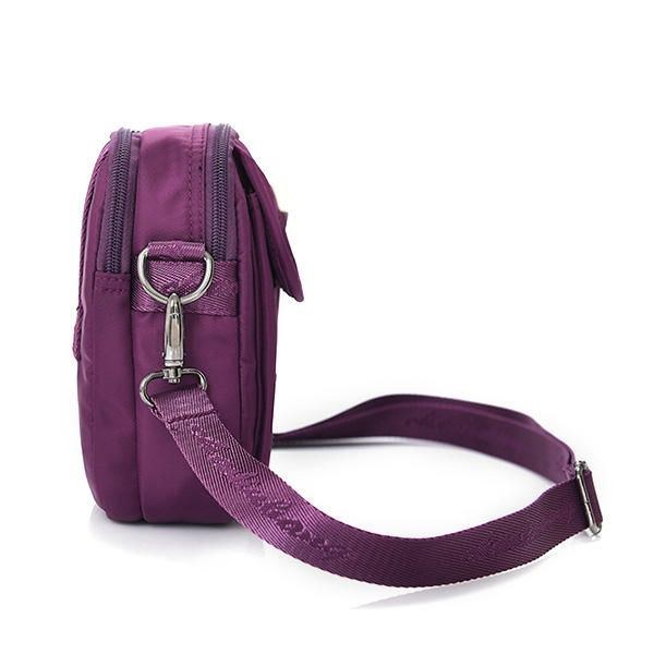 Dame Mænd Nylon Letvægts Vandtætte Messenger Tasker Casual Skuldertasker Messenger Tasker