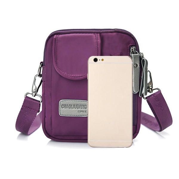 Dame Mænd Nylon Letvægts Vandtætte Messenger Tasker Casual Skuldertasker Messenger Tasker