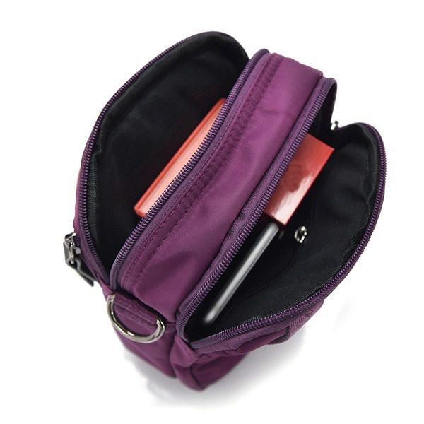 Dame Mænd Nylon Letvægts Vandtætte Messenger Tasker Casual Skuldertasker Messenger Tasker