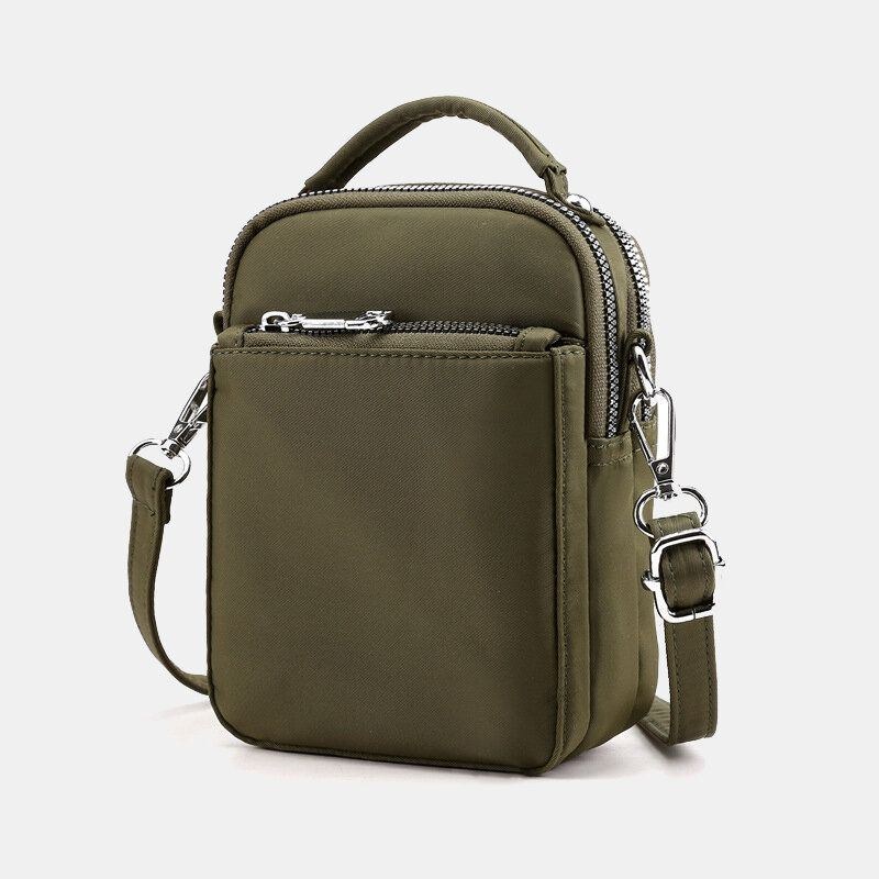Dame Mini Lille Letvægts Skuldertaske Crossbody-taske Telefontaske