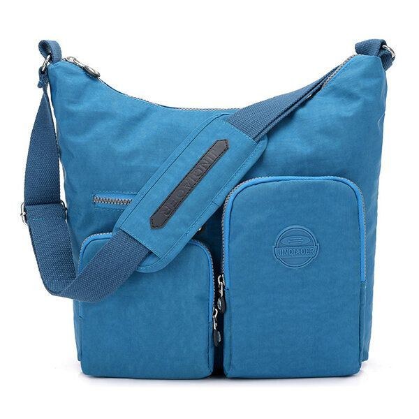 Dame Nylon Fritid Vandtæt Skuldertaske Crossbody Taske