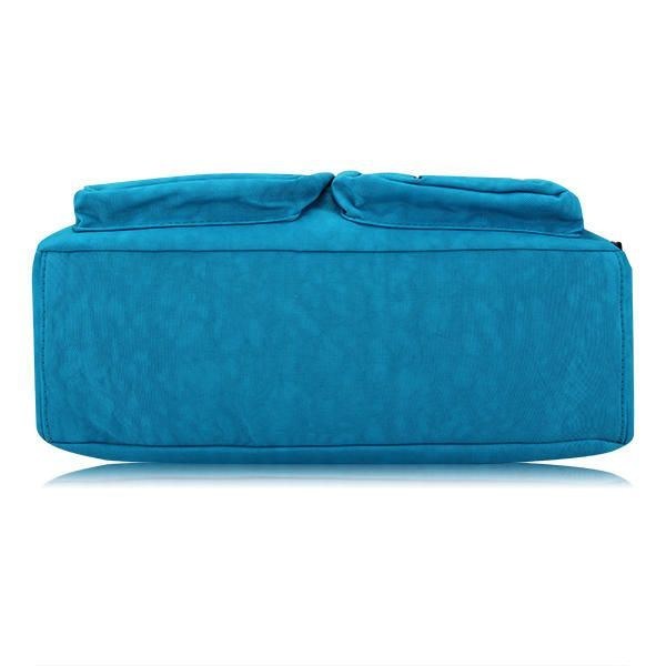 Dame Nylon Letvægtstaske Casual Outdooor Vandtæt Skuldertaske Crossbody Taske