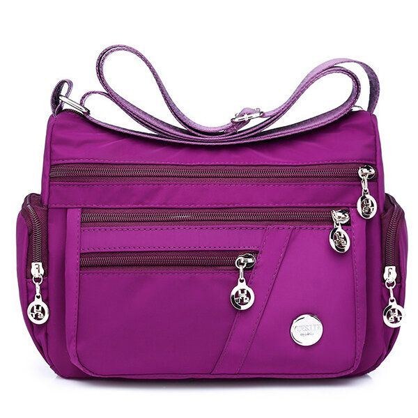 Dame Nylon Vandafvisende Crossbody Skuldertaske Casual Original Taske