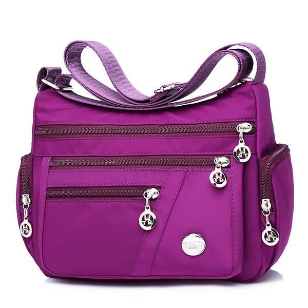 Dame Nylon Vandafvisende Crossbody Skuldertaske Casual Original Taske