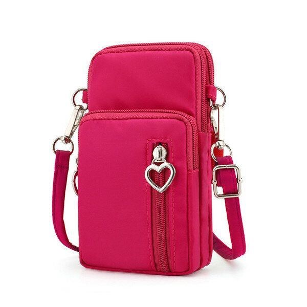 Dame Nylon Vandafvisende Crossbody Taske
