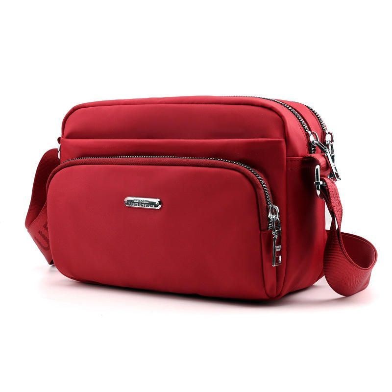 Dame Nylon Vandtæt Skuldertaske Crossbody Taske