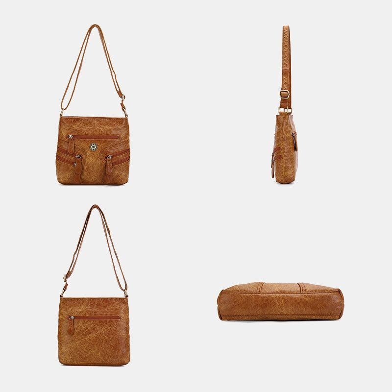 Dame Vandtæt Firkantet Taske Crossbody Taske Skuldertaske