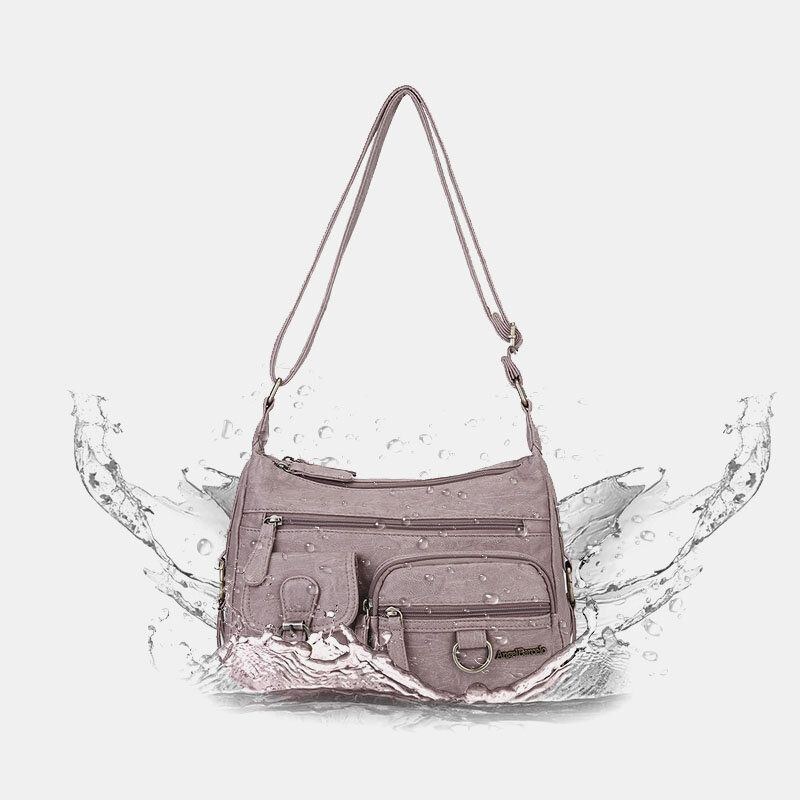 Dame Vandtæt Multi-pocket Håndtaske Crossbody Bag Skuldertaske