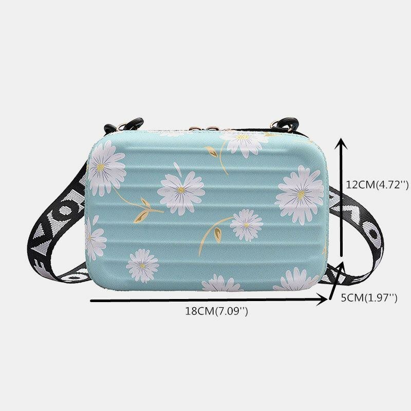 Damemode Skuldertaske Crossbody Bag Flower Bag