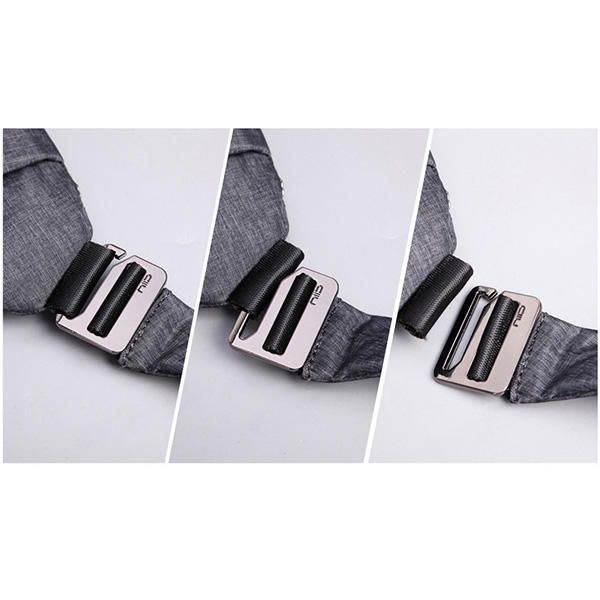 Herre Kvinder Højre Venstrehåndet Multifunktion Sport Outdoor Light Taljetaske Brysttaske Crossbody Taske