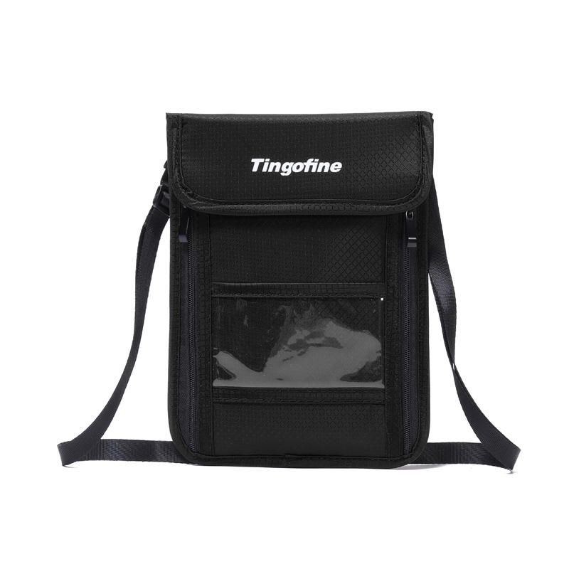 Herre Kvinder Nylon Vandtæt Anti-tyveri Rejsepas Multifunktion Sling Bag Crossbody Taske