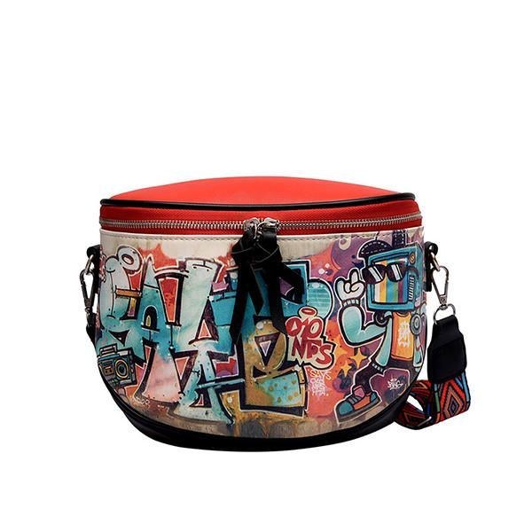 Kvindemode Multi-bæretaske Hip-hop Crossbody-taske