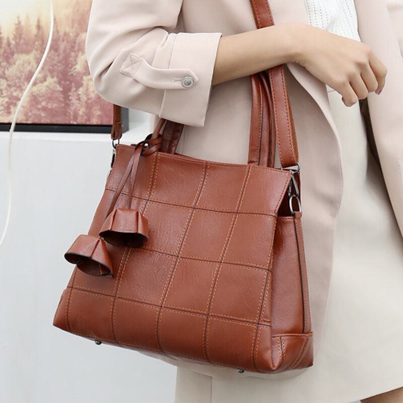 Solid Business Håndtaske Crossbody Bag Skuldertaske