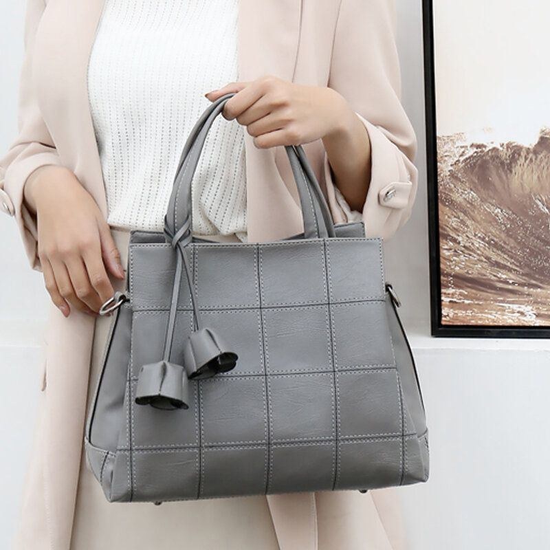 Solid Business Håndtaske Crossbody Bag Skuldertaske